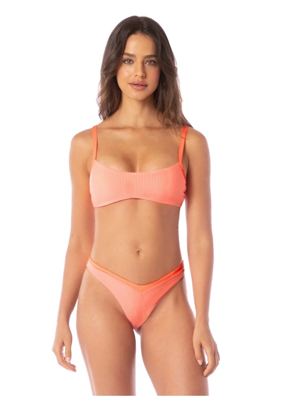 Maaji Watermelon Daiquiri Lea sporty bralette bikini top